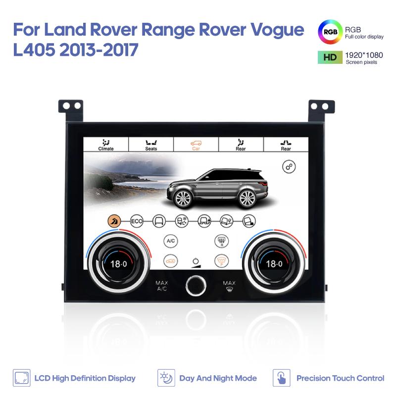 10.2 Для Land Range Rover Vogue L405 2013-2017 Панель кондиционера ЖК-экран HD Сенсорный дисплей Кондиционирование Климат-контроль Обновление
10.2 Для Land Range Rover Vogue L405 2013-2017 Панель кондиционера ЖК-экран HD Сенсорный дисплей Кондиционирование Климат-контроль Обновление