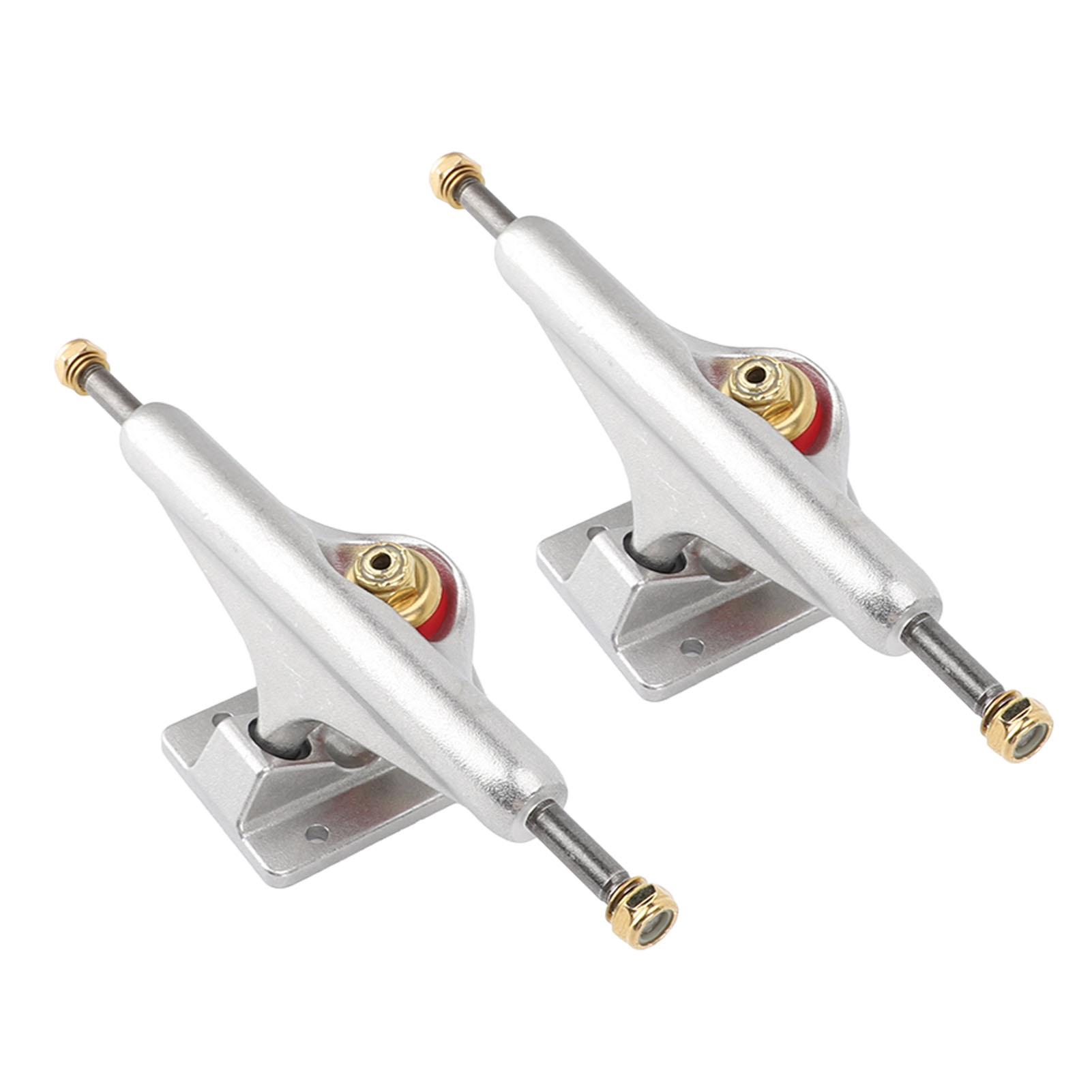2pcs 5.5in Hollow Skateboard Trucks Aluminium Alloy Shock Absorbing Skateboard Bridges
2pcs 5.5in Hollow Skateboard Trucks Aluminium Alloy Shock Absorbing Skateboard Bridges