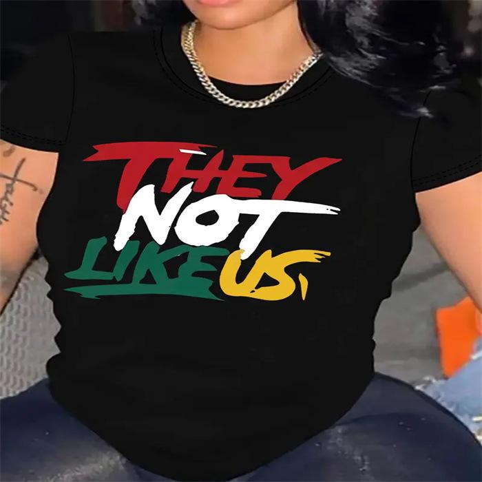 Short-sleeved T-shirt European and American summer new women s fashion casual home commuting versatile round neck short-sleeved T-shirt 5XL чорний
Short-sleeved T-shirt European and American summer new women s fashion casual home commuting versatile round neck short-sleeved T-shirt 5XL чорний
