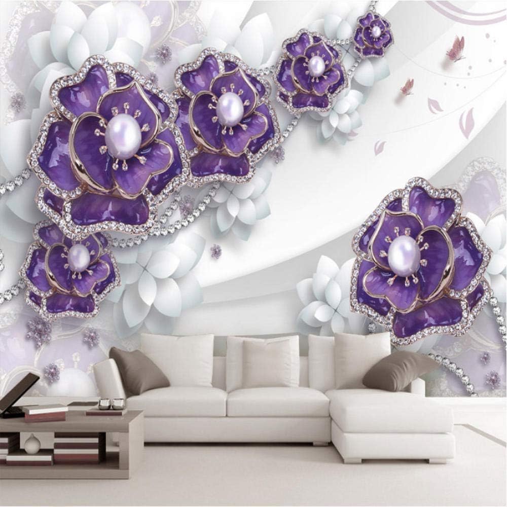 3d Wallpaper Stereo Flowers Pearls And Jewels Wall Murals Living Room Backdrop Wall Papers 200 cm(W) x 140 cm(H)
3d Wallpaper Stereo Flowers Pearls And Jewels Wall Murals Living Room Backdrop Wall Papers 200 cm(W) x 140 cm(H)