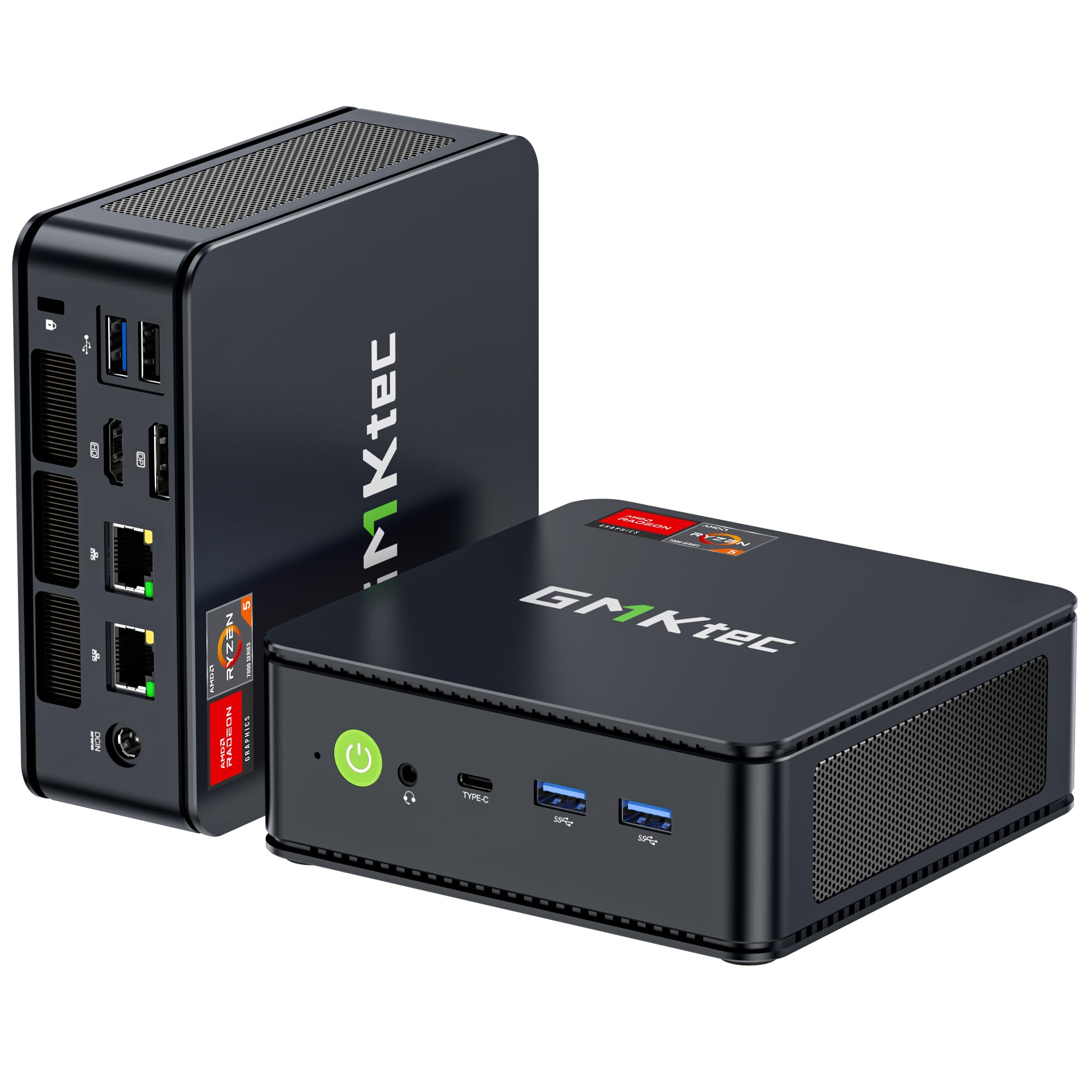GMKtec M6 Ультра Міні ПК Ryzen 5 Продуктивність ніж 8K Ryzen Міні Двохдіапазонний WiFi Windows 11 Тихий Компактний Комп ютер для Відео та 32 ГБ 1 ТБ SSD [AMD 7640HS,
GMKtec M6 Ультра Міні ПК Ryzen 5 Продуктивність ніж 8K Ryzen Міні Двохдіапазонний WiFi Windows 11 Тихий Компактний Комп ютер для Відео та 32 ГБ 1 ТБ SSD [AMD 7640HS,
