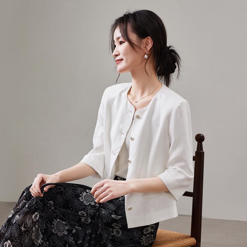 SOFSIL 2026 Spring Chic Round Neck Short Jacket for Women XL
SOFSIL 2026 Spring Chic Round Neck Short Jacket for Women XL