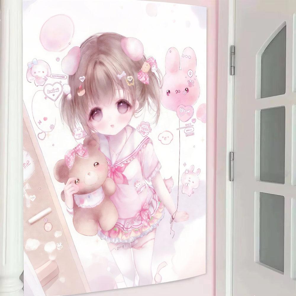 Оригинальный милый гобелен с девушкой в стиле JK, серия Galgame Pink, настенное панно, декор для дома, кавайный фон для комнаты, эстетичная ткань 74x94cm(29x37in)
Оригинальный милый гобелен с девушкой в стиле JK, серия Galgame Pink, настенное панно, декор для дома, кавайный фон для комнаты, эстетичная ткань 74x94cm(29x37in)