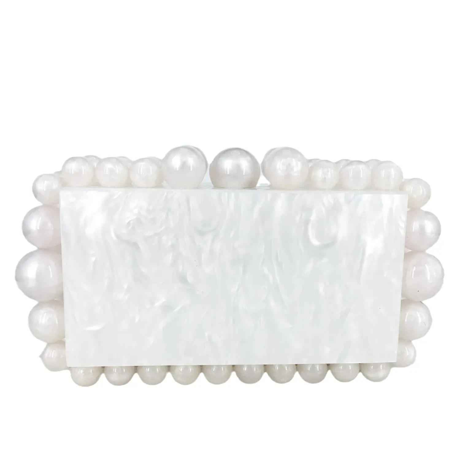 Boutique De FGG Women Acrylic Box Clutch Beaded Evening Handbags Casual Clutches Purse Chain Shoulder Bags Crossbody Bag Mini Clutch
Boutique De FGG Women Acrylic Box Clutch Beaded Evening Handbags Casual Clutches Purse Chain Shoulder Bags Crossbody Bag Mini Clutch