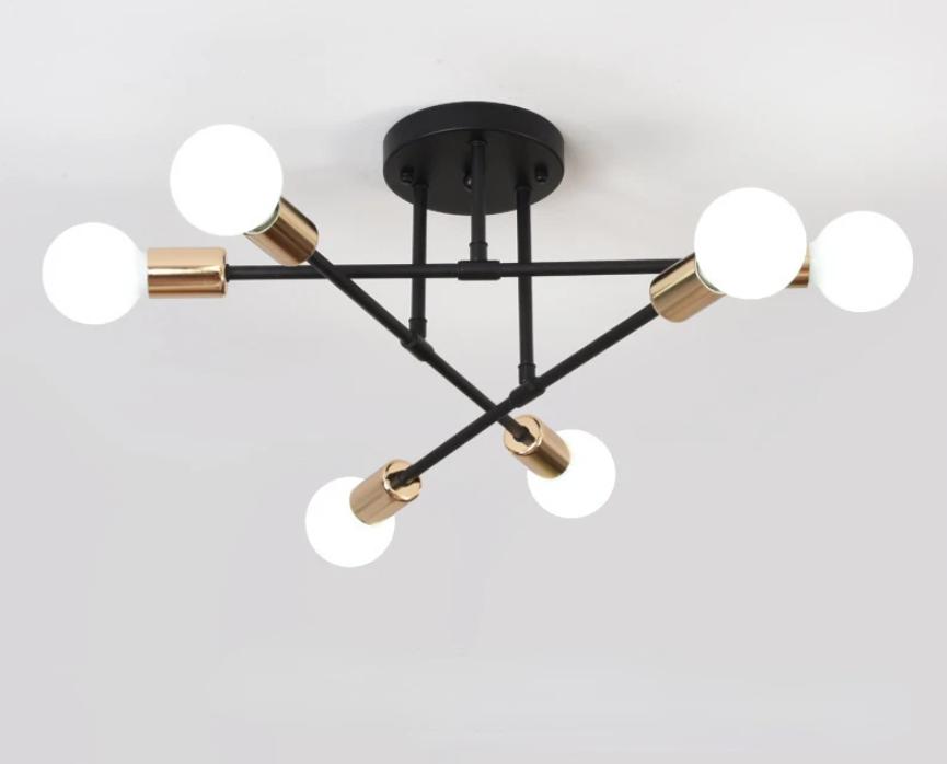 Современная потолочная люстра, подвесной светильник, светильник-спутник, 6 железных пауков, украшения для дома, гостиной, столовой, спальни No bulb
Современная потолочная люстра, подвесной светильник, светильник-спутник, 6 железных пауков, украшения для дома, гостиной, столовой, спальни No bulb