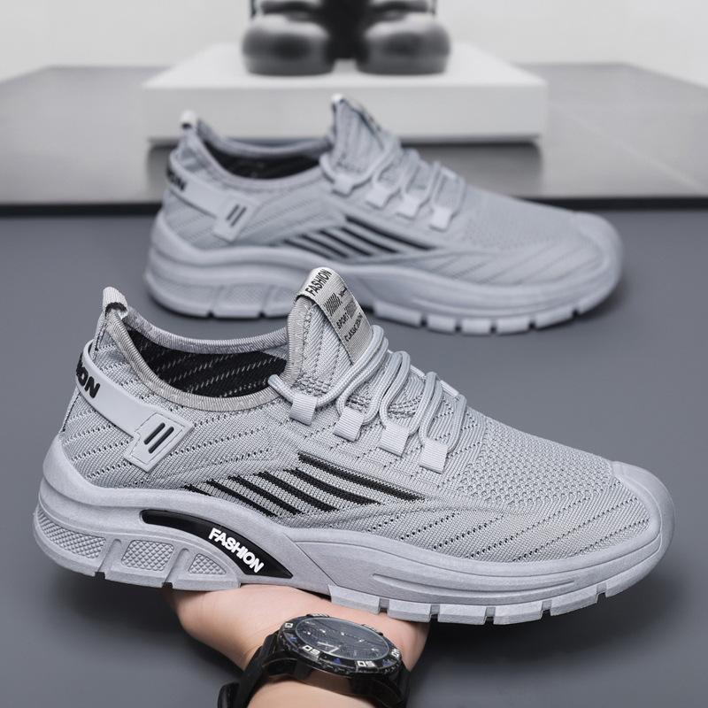 2024 autumn men s shoes new breathable mesh fly-woven casual shoes versatile running sports shoes black coconut shoes 44 бежевий
2024 autumn men s shoes new breathable mesh fly-woven casual shoes versatile running sports shoes black coconut shoes 44 бежевий