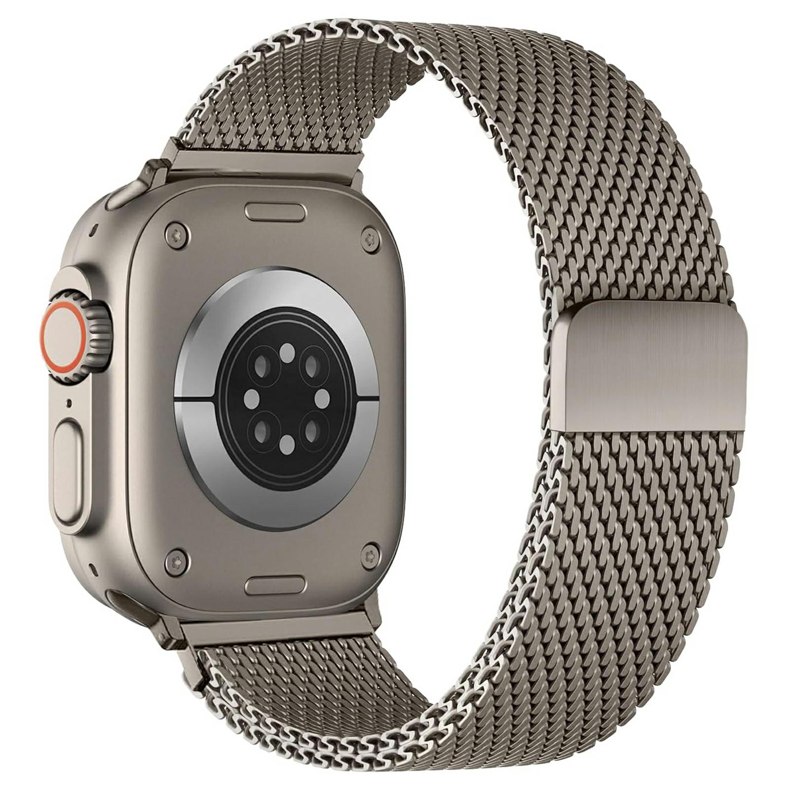 Thick Mesh Colored Strap for Apple Watch Series 10 Ultra 9 8 7 SE 6 5 4 3 2 1 46mm 49mm 45mm 44mm 42mm Milanese Metal Watch Band Titanium
Thick Mesh Colored Strap for Apple Watch Series 10 Ultra 9 8 7 SE 6 5 4 3 2 1 46mm 49mm 45mm 44mm 42mm Milanese Metal Watch Band Titanium
