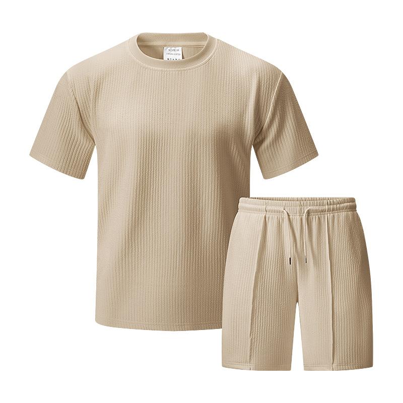 Summer Men s Suit Leisure Round Neckshort-sleeved T-shirt Drawstring Shorts Set Male Tracksuit 2XL
Summer Men s Suit Leisure Round Neckshort-sleeved T-shirt Drawstring Shorts Set Male Tracksuit 2XL