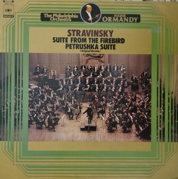LP Record EUGENE ORMANDY, PHILADELPHIA ORCHES - Stravinsky: Firebird 1919 Suite, Pe SOCT25 CBS SONY Japan Classical Used
LP Record EUGENE ORMANDY, PHILADELPHIA ORCHES - Stravinsky: Firebird 1919 Suite, Pe SOCT25 CBS SONY Japan Classical Used