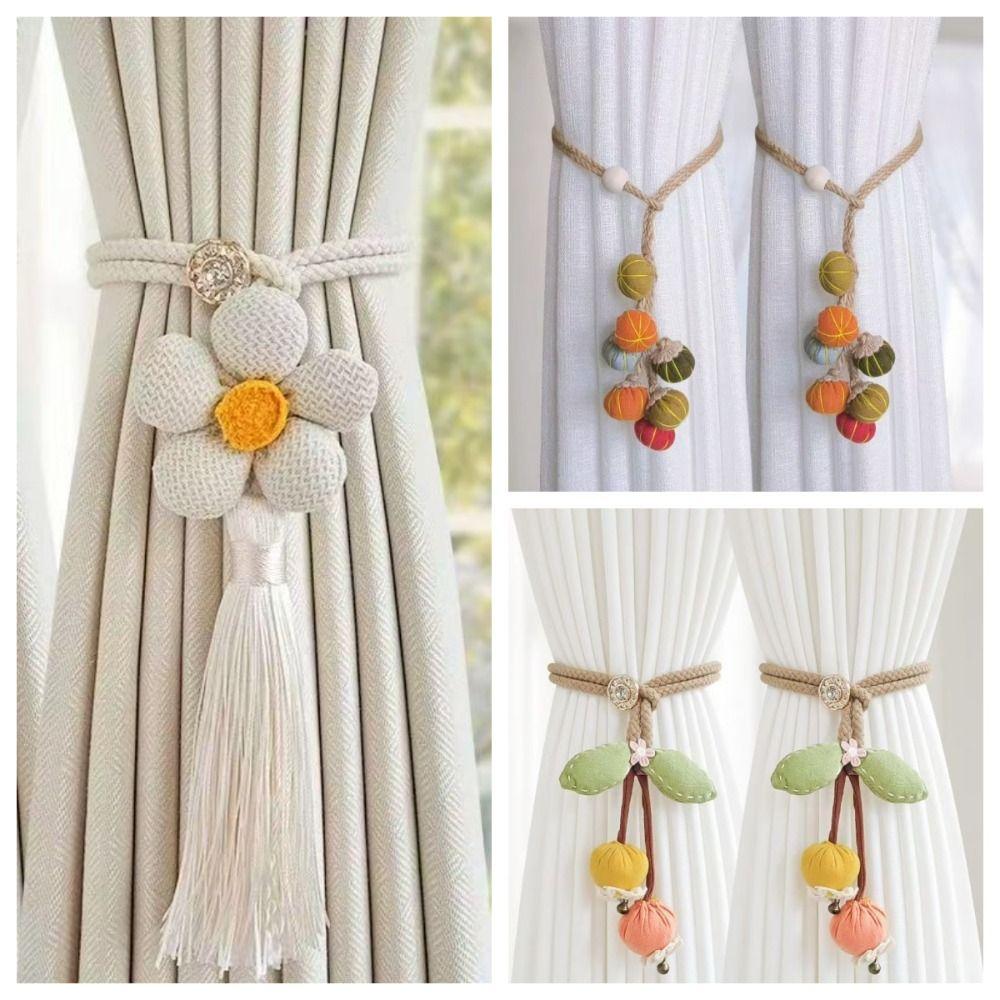1Pcs Flower Shape Window Curtain Buckles Pumpkin Shape Curtain Rope Holders Kids Room 1Pcs-10
1Pcs Flower Shape Window Curtain Buckles Pumpkin Shape Curtain Rope Holders Kids Room 1Pcs-10