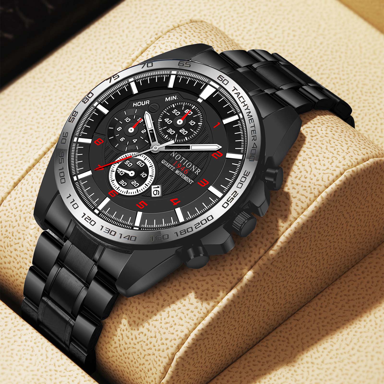 Модний діловий чоловічий годинник Чоловічий кварцовий годинник Годинник із нержавіючої сталі Годинник із великим циферблатом Повсякденний чоловічий годинник Спортивний годинник Годинник-календар срібний/синій
Модний діловий чоловічий годинник Чоловічий кварцовий годинник Годинник із нержавіючої сталі Годинник із великим циферблатом Повсякденний чоловічий годинник Спортивний годинник Годинник-календар срібний/синій