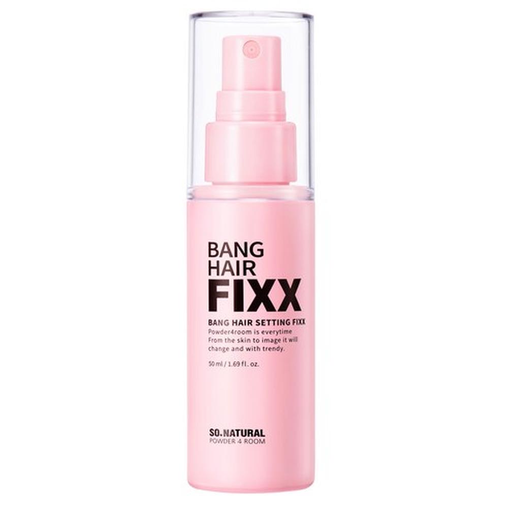 So Natural Bang Hair Setting Fixer 50ml, Korean 50ml
So Natural Bang Hair Setting Fixer 50ml, Korean 50ml