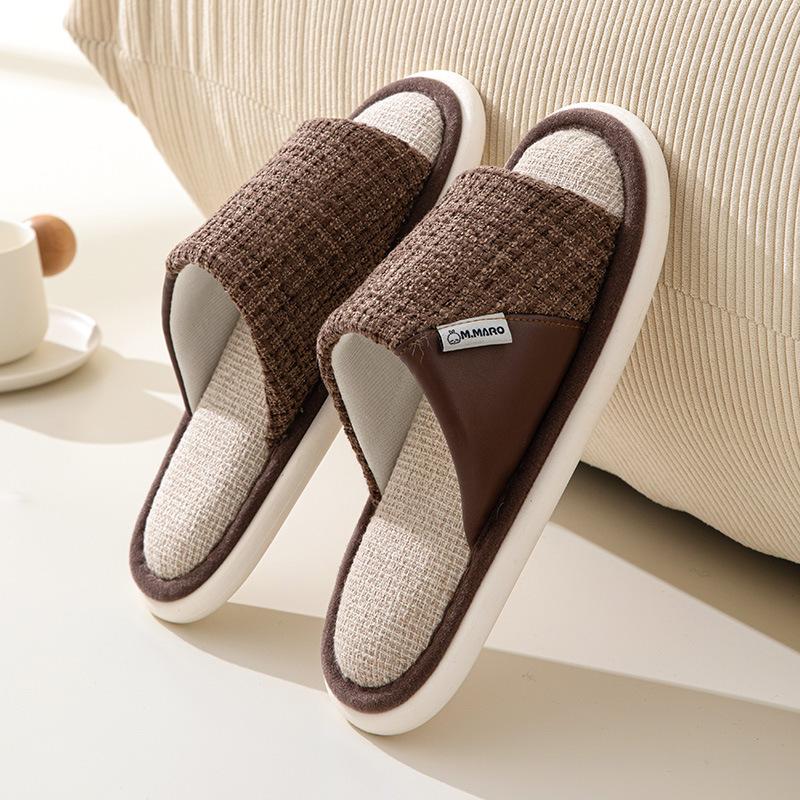 Женские льняные тапочки Rogue rabbit, весенне-осенние домашние комнатные нескользящие бесшумные всесезонные домашние высококачественные хлопково-льняные тапочки для мужчин 44/45 темно-коричневого
Женские льняные тапочки Rogue rabbit, весенне-осенние домашние комнатные нескользящие бесшумные всесезонные домашние высококачественные хлопково-льняные тапочки для мужчин 44/45 темно-коричневого