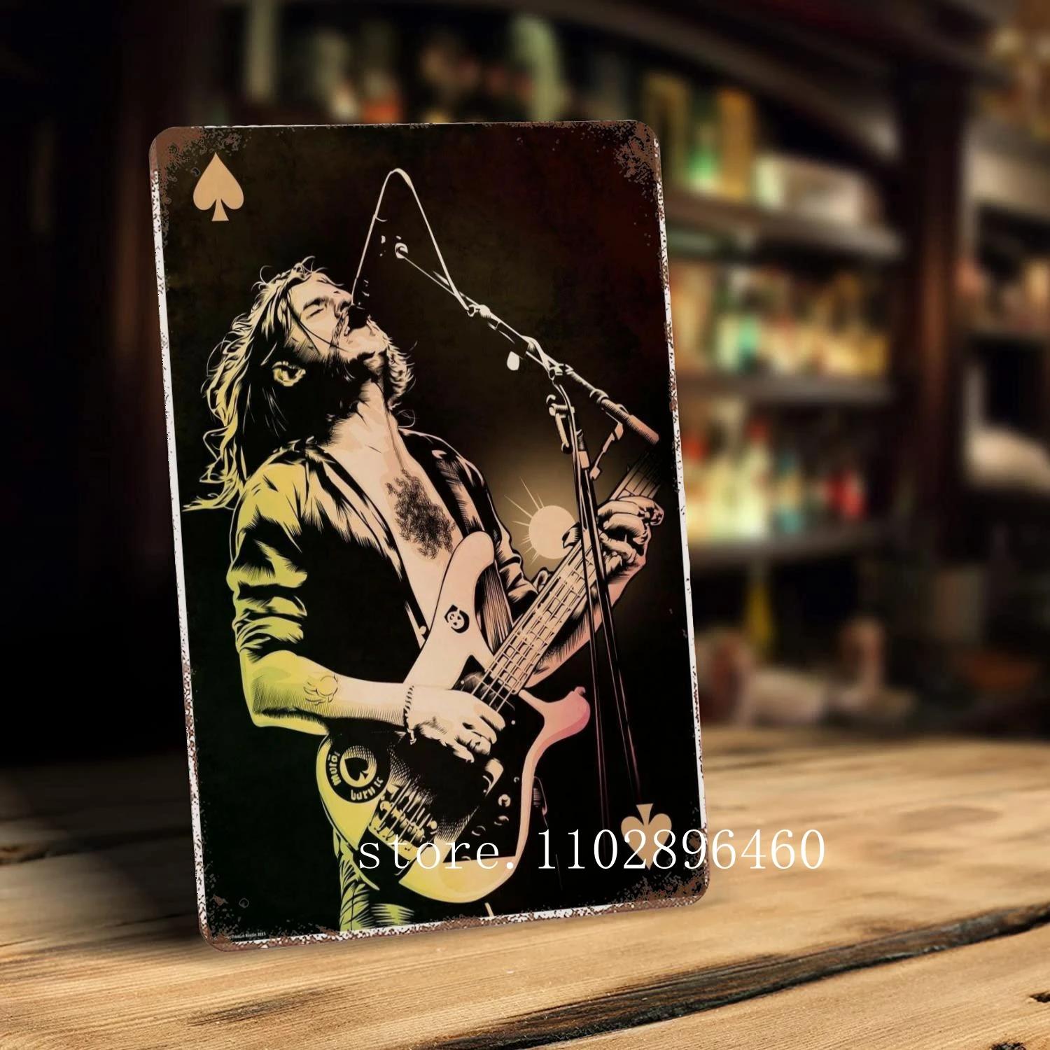 lemmy kilmister Металеві таблички та знаки настінний декор Вінтажні бляшані знаки Капітан Металевий плакат Декор для бару пабу клубу Настінна прикраса 30x40cm(11.8x15.7inch)
lemmy kilmister Металеві таблички та знаки настінний декор Вінтажні бляшані знаки Капітан Металевий плакат Декор для бару пабу клубу Настінна прикраса 30x40cm(11.8x15.7inch)