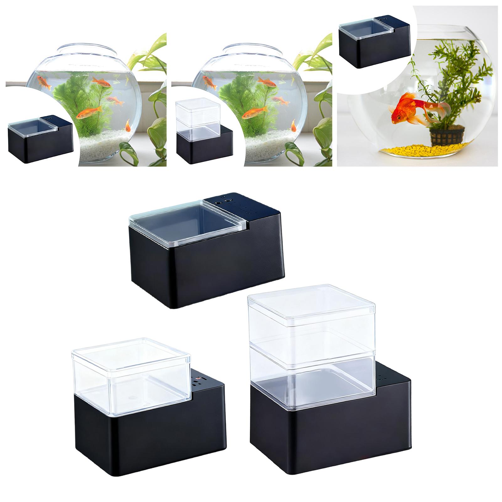 Adjustable Automatic Fish Feeder Sealed Plastic Dispenser for Circular Aquariums Timer Controlled Feeding Accessory 160 ml
Adjustable Automatic Fish Feeder Sealed Plastic Dispenser for Circular Aquariums Timer Controlled Feeding Accessory 160 ml