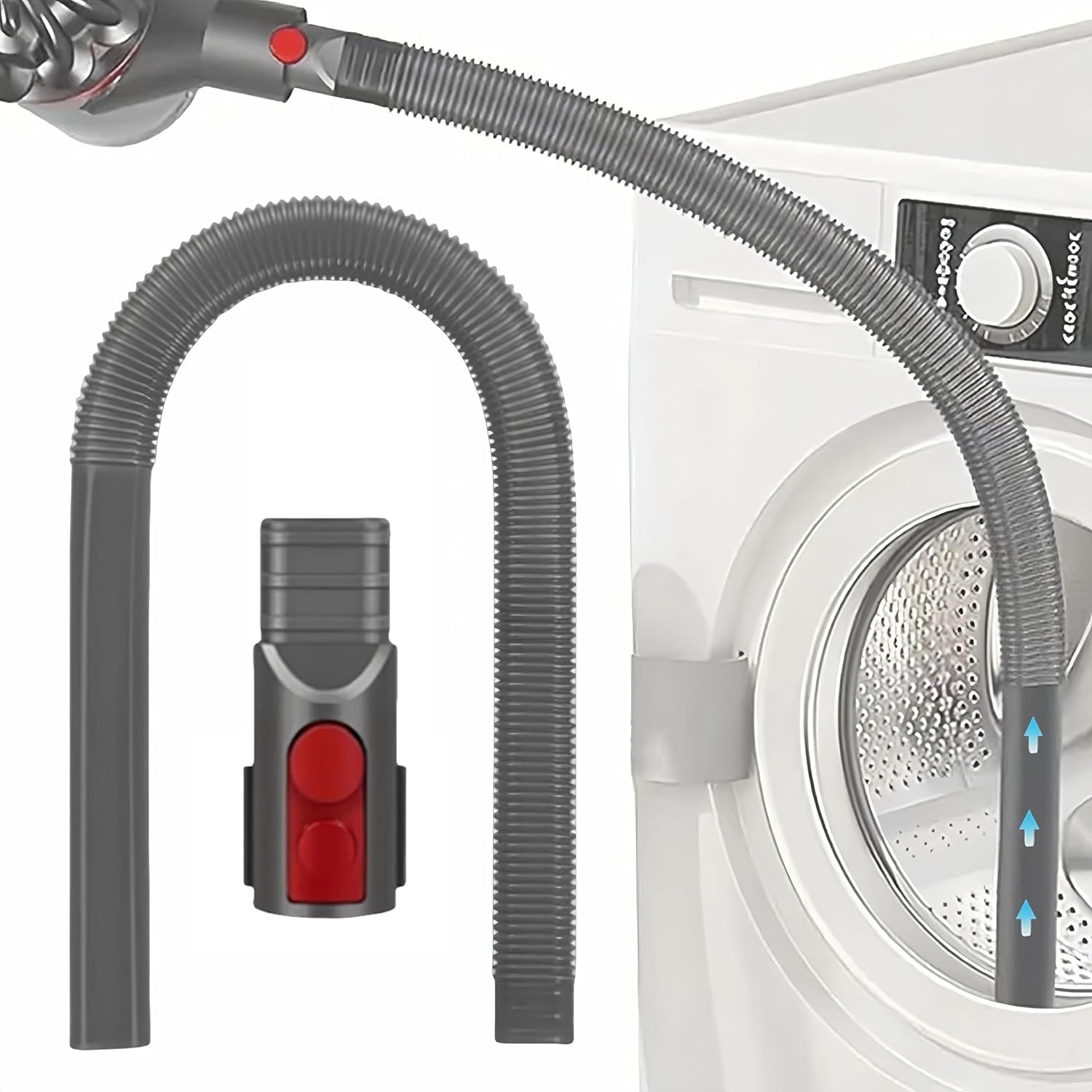 Dryer Vent Lint Hose for Dyson V15s V15 Gen5 V12 V11 V10 V8 V7 Detect Absolute Cyclone Outsize Slim Nozzle Crevice Flexible Lint Removal Tool
Dryer Vent Lint Hose for Dyson V15s V15 Gen5 V12 V11 V10 V8 V7 Detect Absolute Cyclone Outsize Slim Nozzle Crevice Flexible Lint Removal Tool