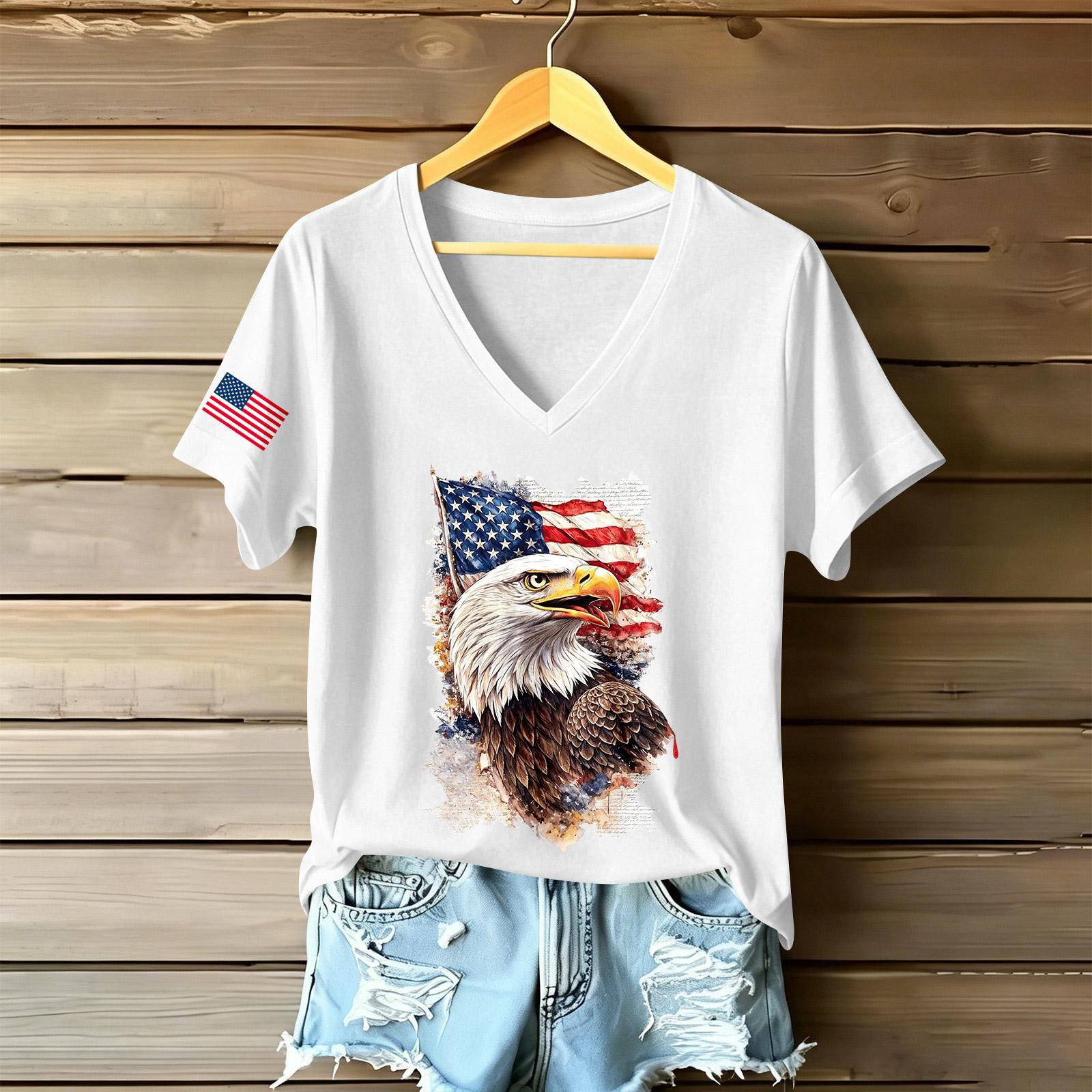 Womens Casual V Neck Short Sleeve T Shirt Letter Print Top Lightweight Soft Fabric Relaxed Fit Summer Tee XL білий
Womens Casual V Neck Short Sleeve T Shirt Letter Print Top Lightweight Soft Fabric Relaxed Fit Summer Tee XL білий