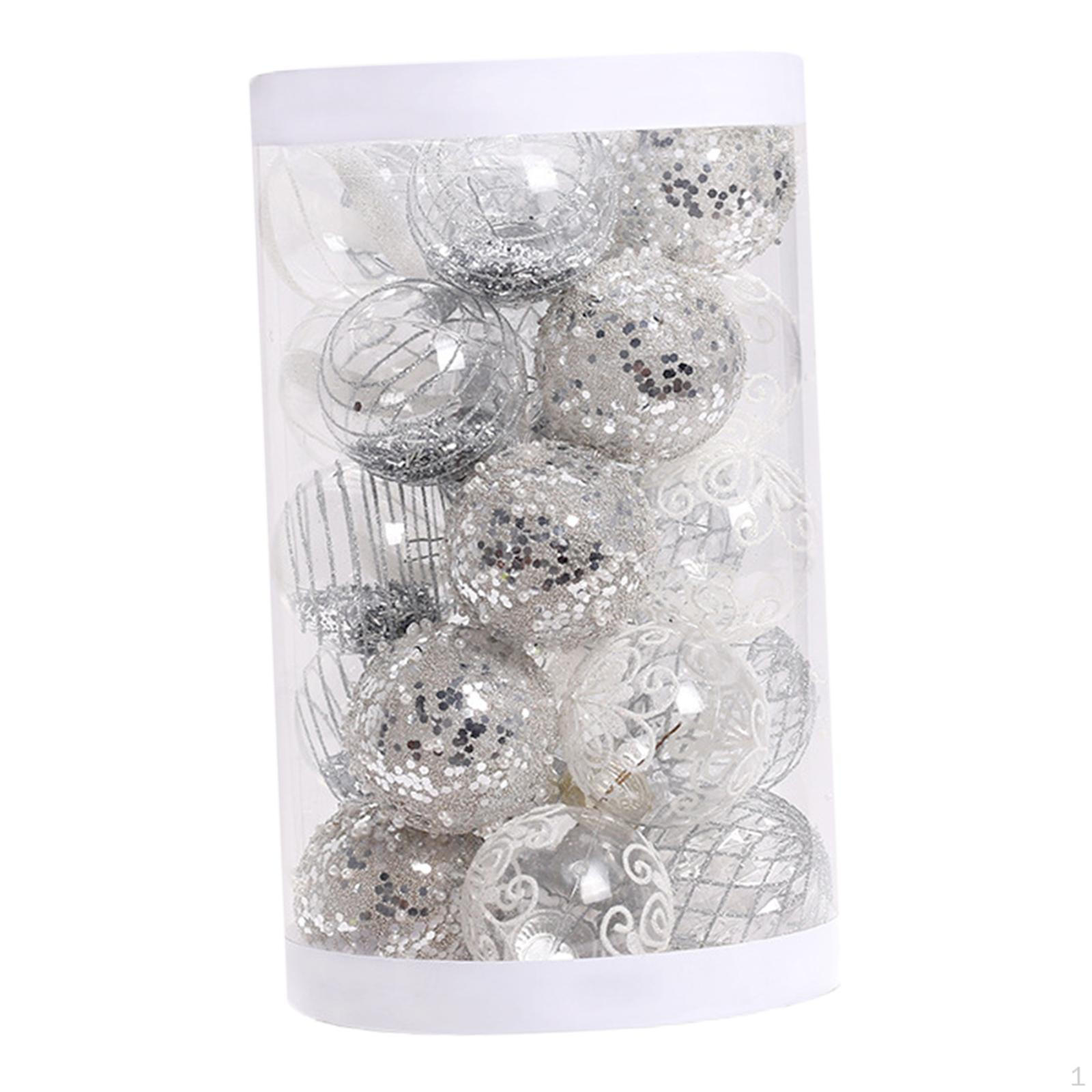 25Pcs Christmas Ball Ornaments Baubles Shatterproof DIY Hanging Xmas Decorations for Courtyard
25Pcs Christmas Ball Ornaments Baubles Shatterproof DIY Hanging Xmas Decorations for Courtyard