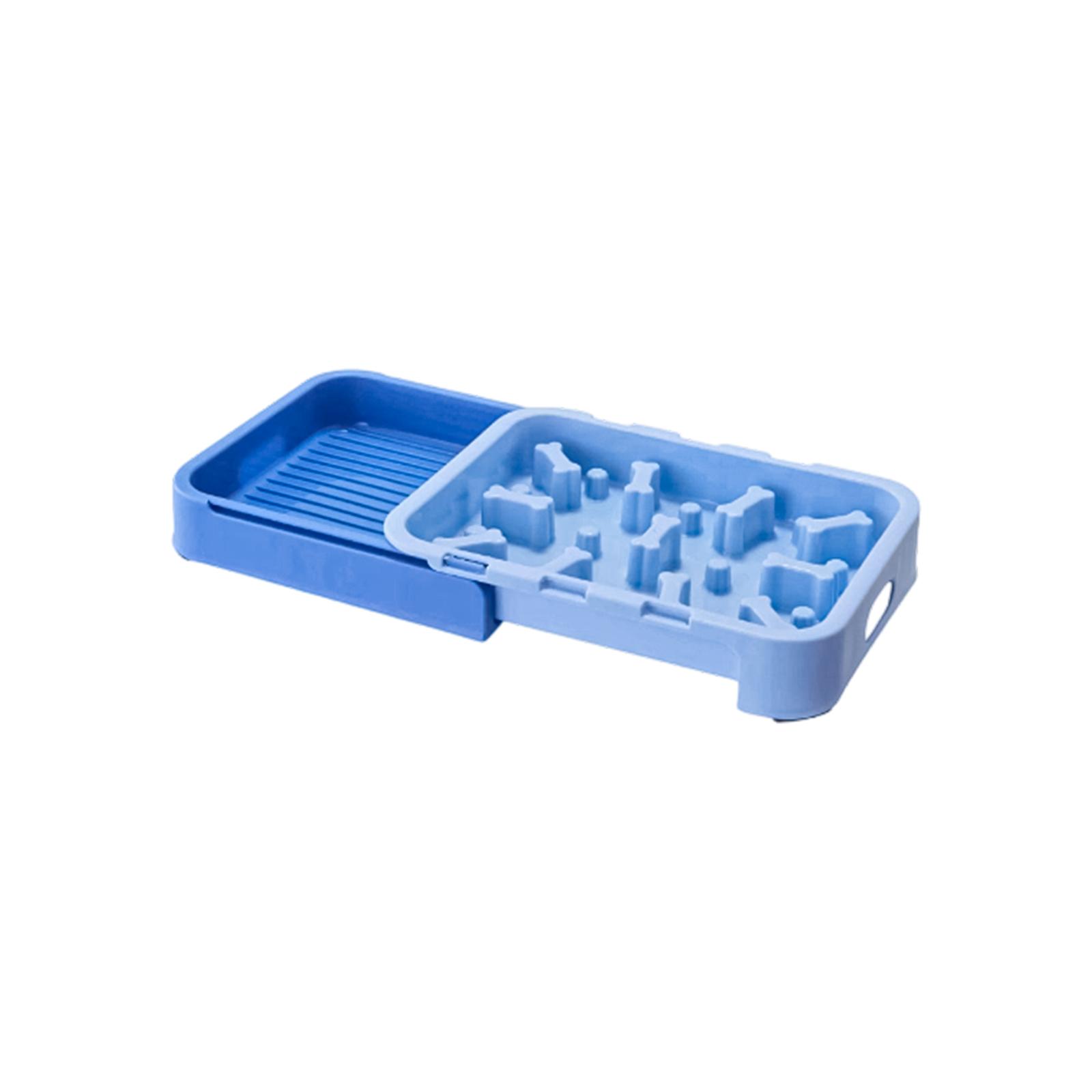 Slow Feeder Dog Bowl Adjustable Pull-Out Design Pet Feeding Bowl Anti-Choke Slow Eating Cat Licking Dish Removable Sections One Size небо синє кольору
Slow Feeder Dog Bowl Adjustable Pull-Out Design Pet Feeding Bowl Anti-Choke Slow Eating Cat Licking Dish Removable Sections One Size небо синє кольору