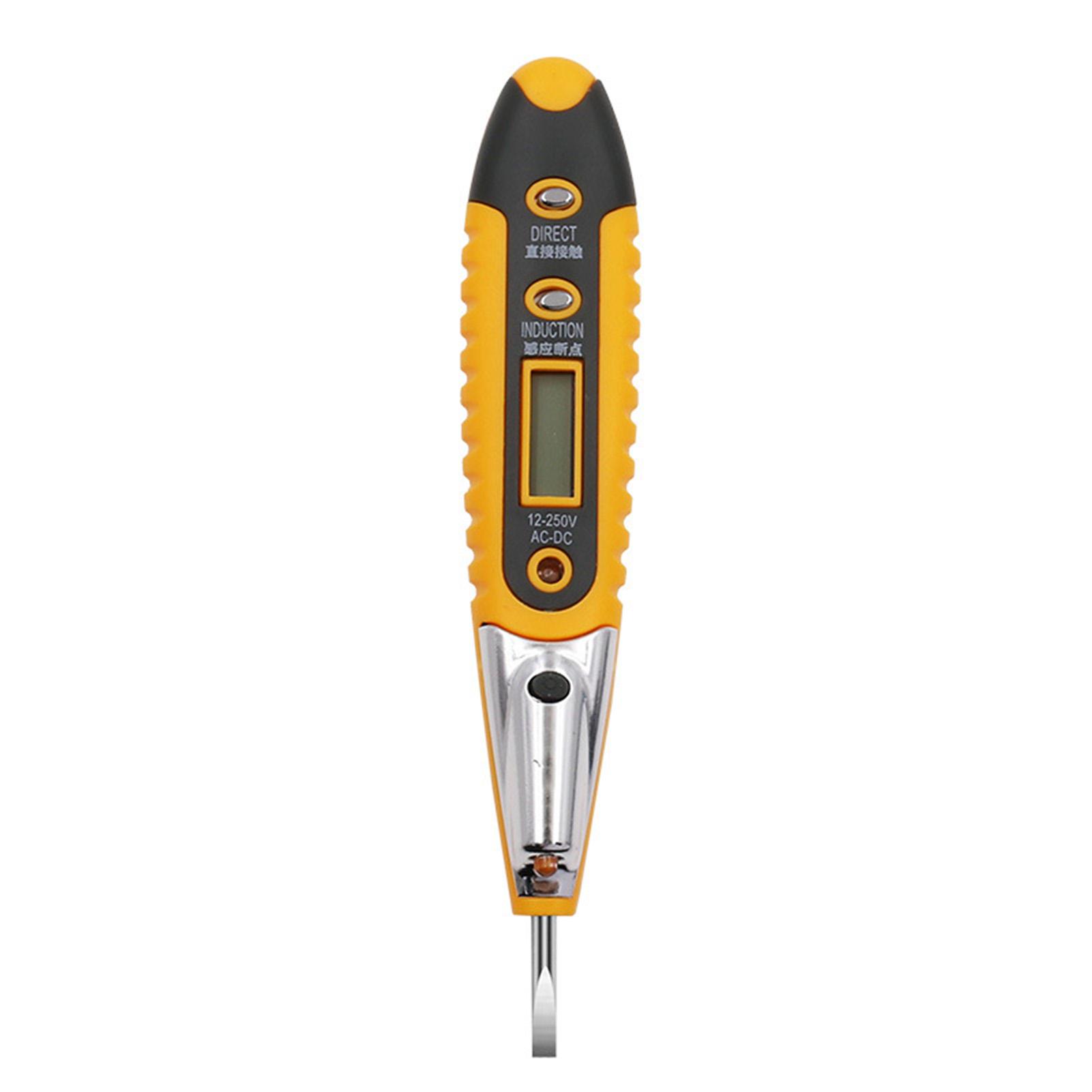 Electrical Tester Pen LED Display Quick Response Inductive Voltage Tester with Light for Industry
Electrical Tester Pen LED Display Quick Response Inductive Voltage Tester with Light for Industry