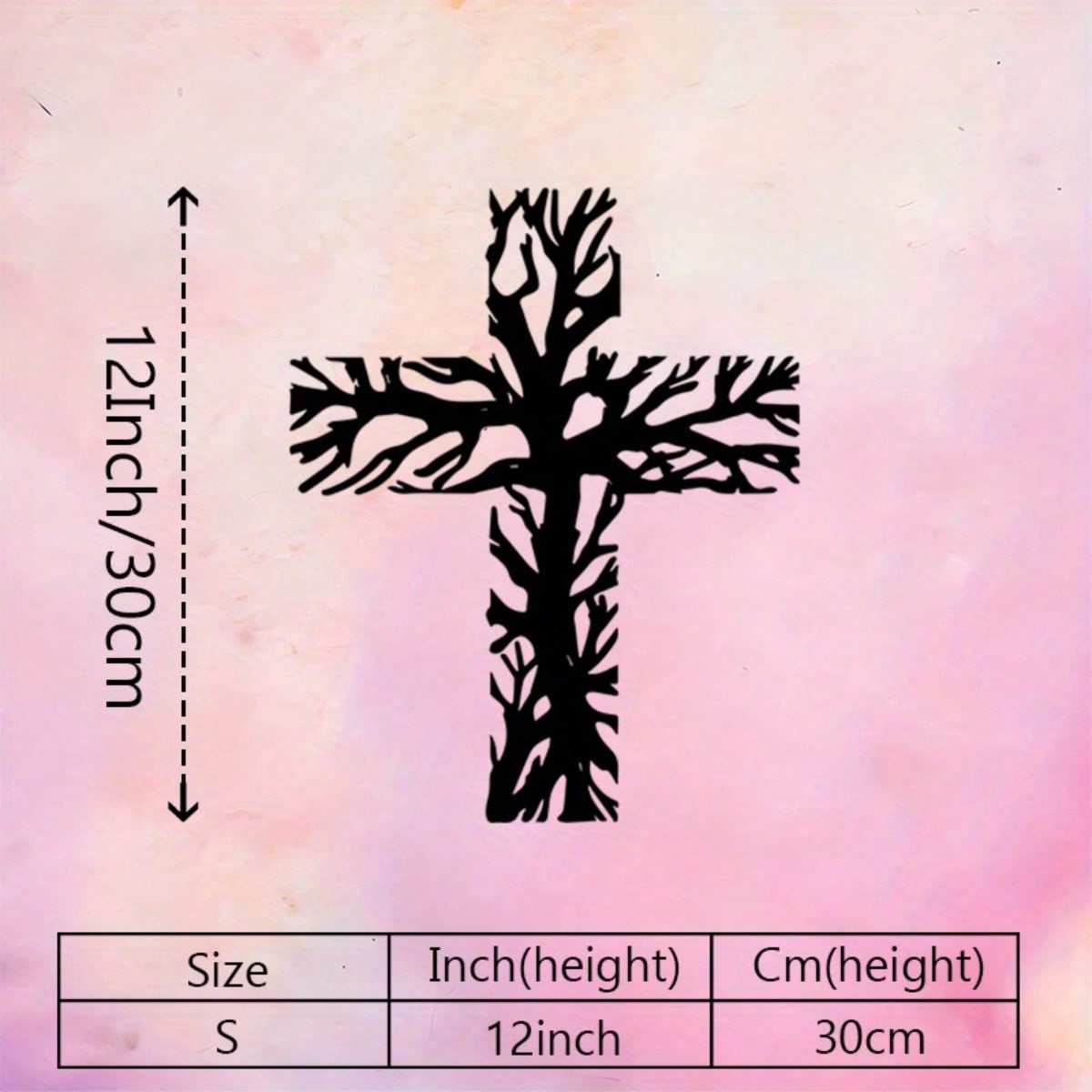 Heavy Iron Christian Cross Wall Art Minimalist Home Decor різнокольоровий
Heavy Iron Christian Cross Wall Art Minimalist Home Decor різнокольоровий