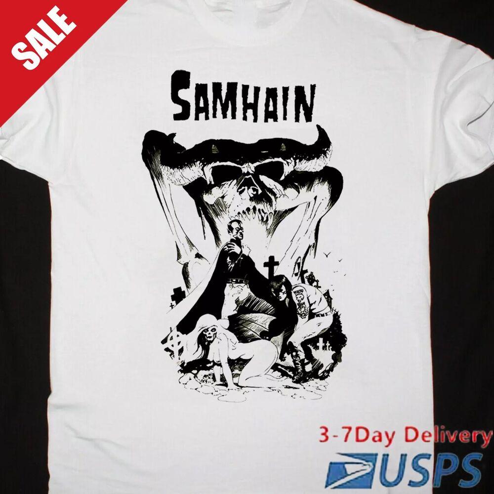Retro Samhain Shirt Short Sleeve White Men Unisex 4XL
Retro Samhain Shirt Short Sleeve White Men Unisex 4XL