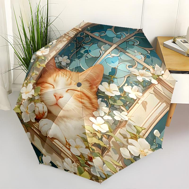 1pc Floral Fantasy Auto-Open Close Umbrella with Convenient Foldable Design, 8-Bone Iron Frame, Outdoor Umbrella, Perfect Gift for Fans, Traveler
1pc Floral Fantasy Auto-Open Close Umbrella with Convenient Foldable Design, 8-Bone Iron Frame, Outdoor Umbrella, Perfect Gift for Fans, Traveler