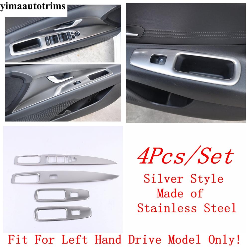 Car Inner Door Armrest Window Glass Lift Button Switch Panel Cover Trim Accessories Interior Fit For Hyundai Elantra - C-Stainless Steel
Car Inner Door Armrest Window Glass Lift Button Switch Panel Cover Trim Accessories Interior Fit For Hyundai Elantra - C-Stainless Steel