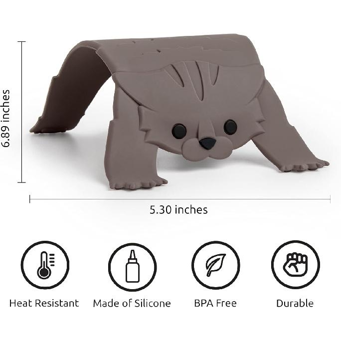 Подставка OTOTO для кухонной столешницы - Подставка для горячего - Подставка для стола - Не содержит БФА - Термостойкая (Серый)
Подставка OTOTO для кухонной столешницы - Подставка для горячего - Подставка для стола - Не содержит БФА - Термостойкая (Серый)