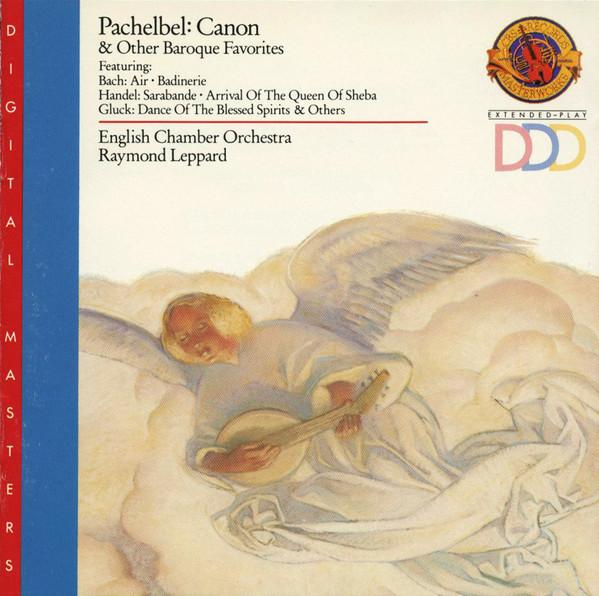 CD PACHELBEL, LEPPARD; ECO - Canon & Other Baroque Favorites MDK44650 CBS Masterworks 1988 US ObiClassical Used
CD PACHELBEL, LEPPARD; ECO - Canon & Other Baroque Favorites MDK44650 CBS Masterworks 1988 US ObiClassical Used