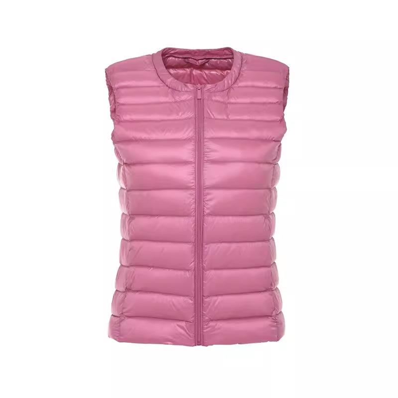 Women s Plus Size Lightweight Down Vest: Sleeveless, Round Neck, Cardigan for Middle-Aged and Elderly Mothers (200 Jin) L
Women s Plus Size Lightweight Down Vest: Sleeveless, Round Neck, Cardigan for Middle-Aged and Elderly Mothers (200 Jin) L