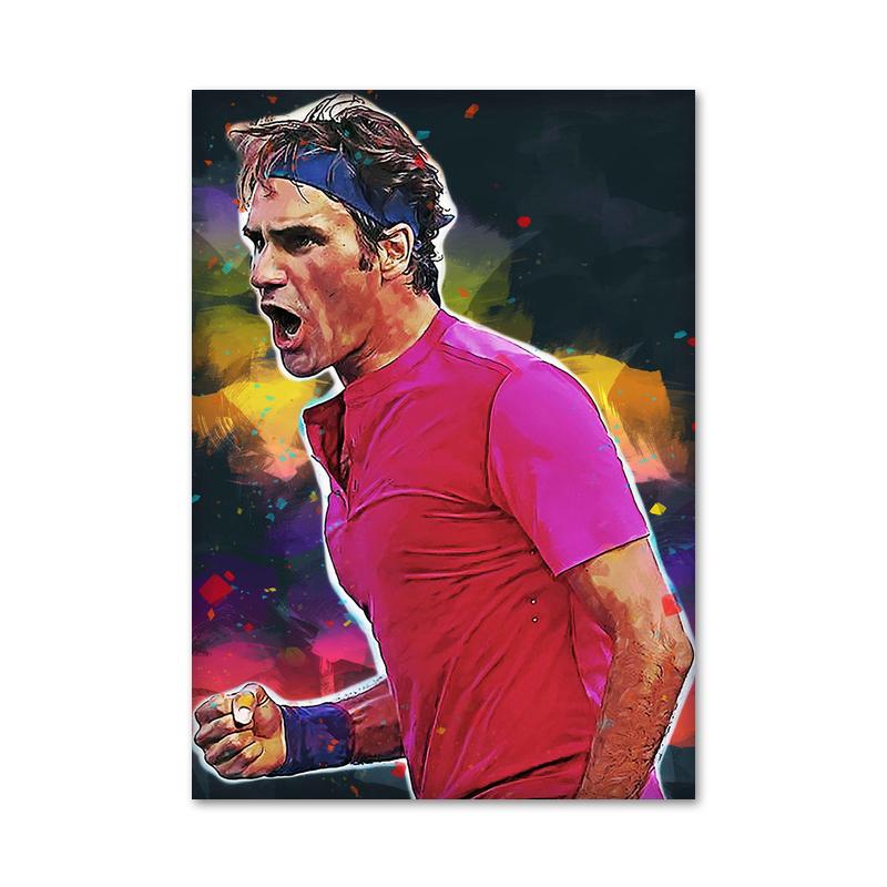 Известные теннисисты Рафаэль Надаль Плакаты и принты Картина на холсте Спорт Поп Настенная картина для гостиной Украшение дома 70x100cm No Framed
Известные теннисисты Рафаэль Надаль Плакаты и принты Картина на холсте Спорт Поп Настенная картина для гостиной Украшение дома 70x100cm No Framed