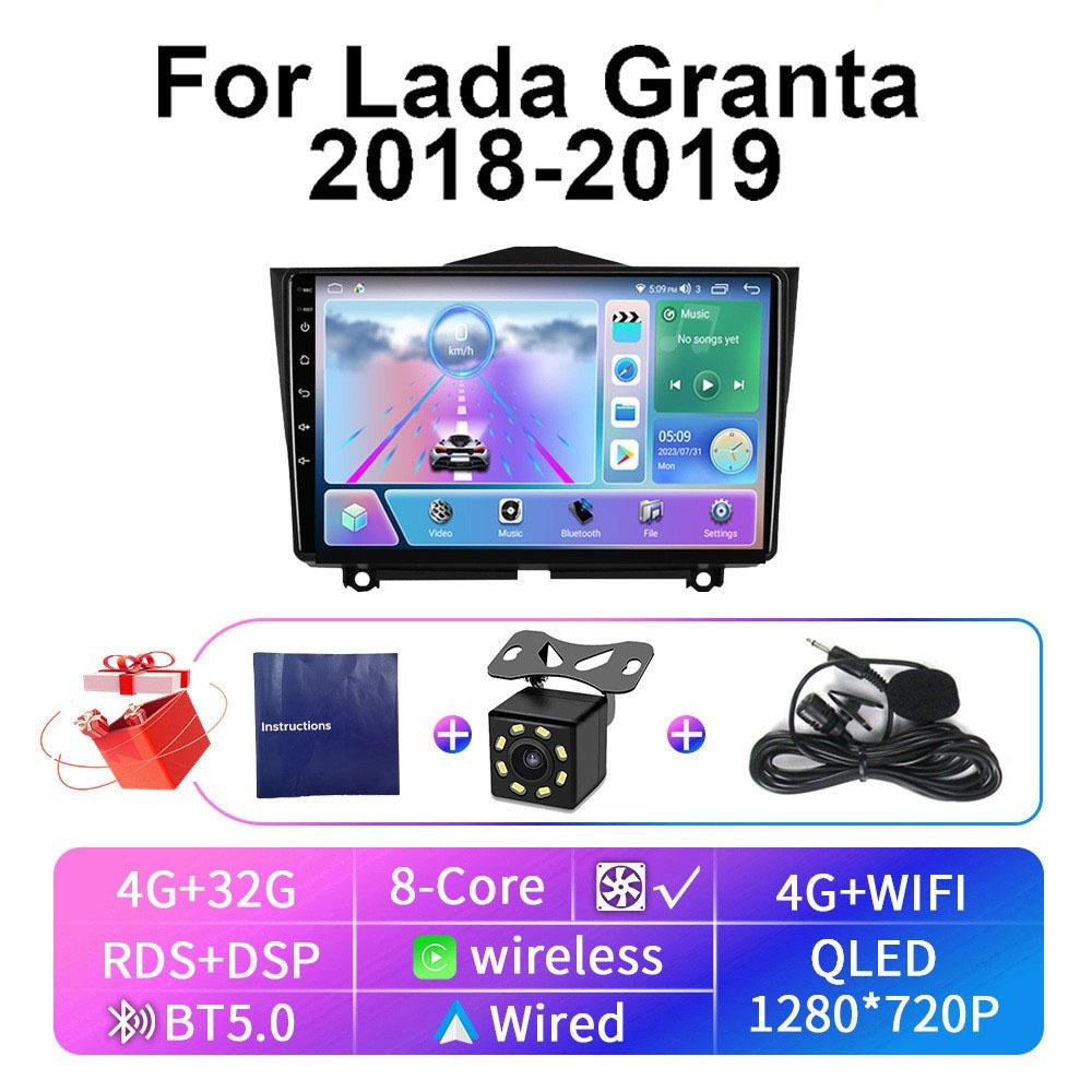 9 Android 12 Car Stereo Radio GPS NAVI Build-in Carplay For Lada Granta 2018-19
9 Android 12 Car Stereo Radio GPS NAVI Build-in Carplay For Lada Granta 2018-19