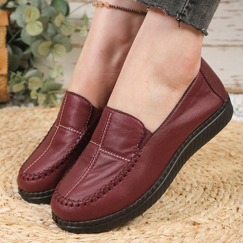 Leather Ladies Loafers Ladies Oxfords Lightweight Mom s Leather Shoes Fabric Soft Leather Casual Shoes 34EU/CN35 красный
Leather Ladies Loafers Ladies Oxfords Lightweight Mom s Leather Shoes Fabric Soft Leather Casual Shoes 34EU/CN35 красный
