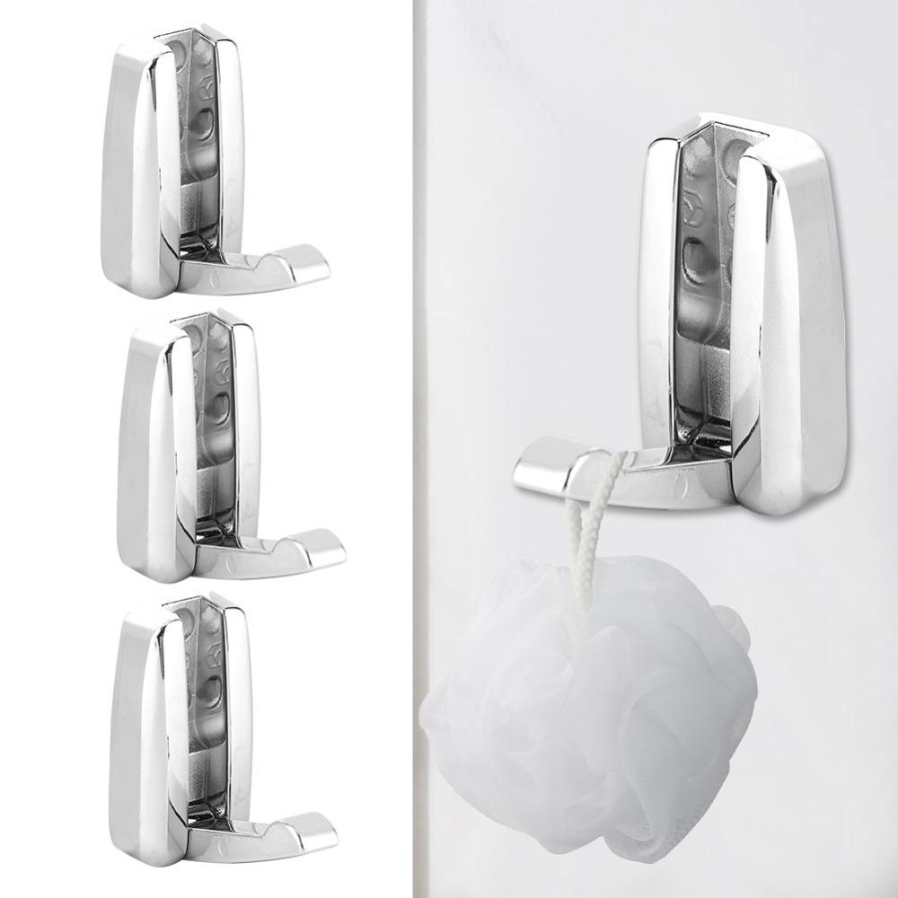 3pcs Silver Folding Coat Hooks Zinc Alloy Wall Mounted Hook Heavy Concealed Clothes Hook Bathroom
3pcs Silver Folding Coat Hooks Zinc Alloy Wall Mounted Hook Heavy Concealed Clothes Hook Bathroom