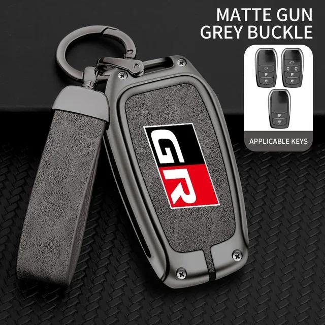 Zinc Alloy Key Case Bag For Toyota GR 86 Supra Yaris RAV4 Prius Corolla C-HR Camry Auris Car Key Chain Metal Key Shell
Zinc Alloy Key Case Bag For Toyota GR 86 Supra Yaris RAV4 Prius Corolla C-HR Camry Auris Car Key Chain Metal Key Shell
