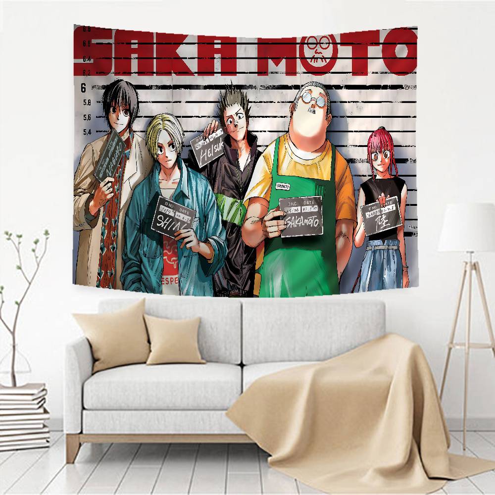 1pc Japanese Anime SsAKAMOTO DdAYS Cartoon Tapestry Wall Hanging Decoration Household Home Decor 74x94cm(29x37in)
1pc Japanese Anime SsAKAMOTO DdAYS Cartoon Tapestry Wall Hanging Decoration Household Home Decor 74x94cm(29x37in)