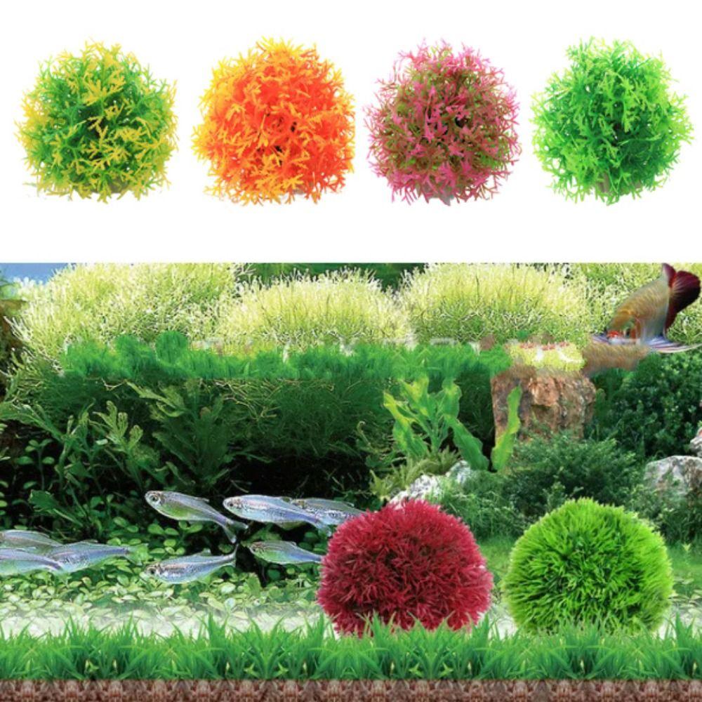 Plastic Aquatic Plants Ball Simulation Artificial Water Plants Water Grass Ball For Fish Tank style 1
Plastic Aquatic Plants Ball Simulation Artificial Water Plants Water Grass Ball For Fish Tank style 1