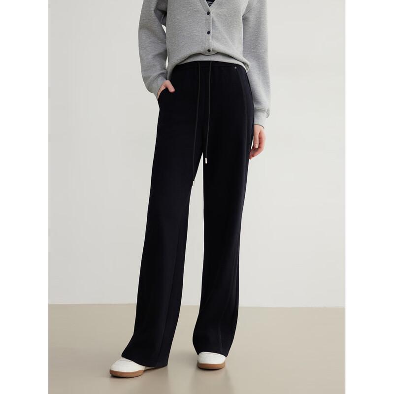 ELLE Women s Fleece-Lined Drawstring Knit Wide-Leg Pants L
ELLE Women s Fleece-Lined Drawstring Knit Wide-Leg Pants L