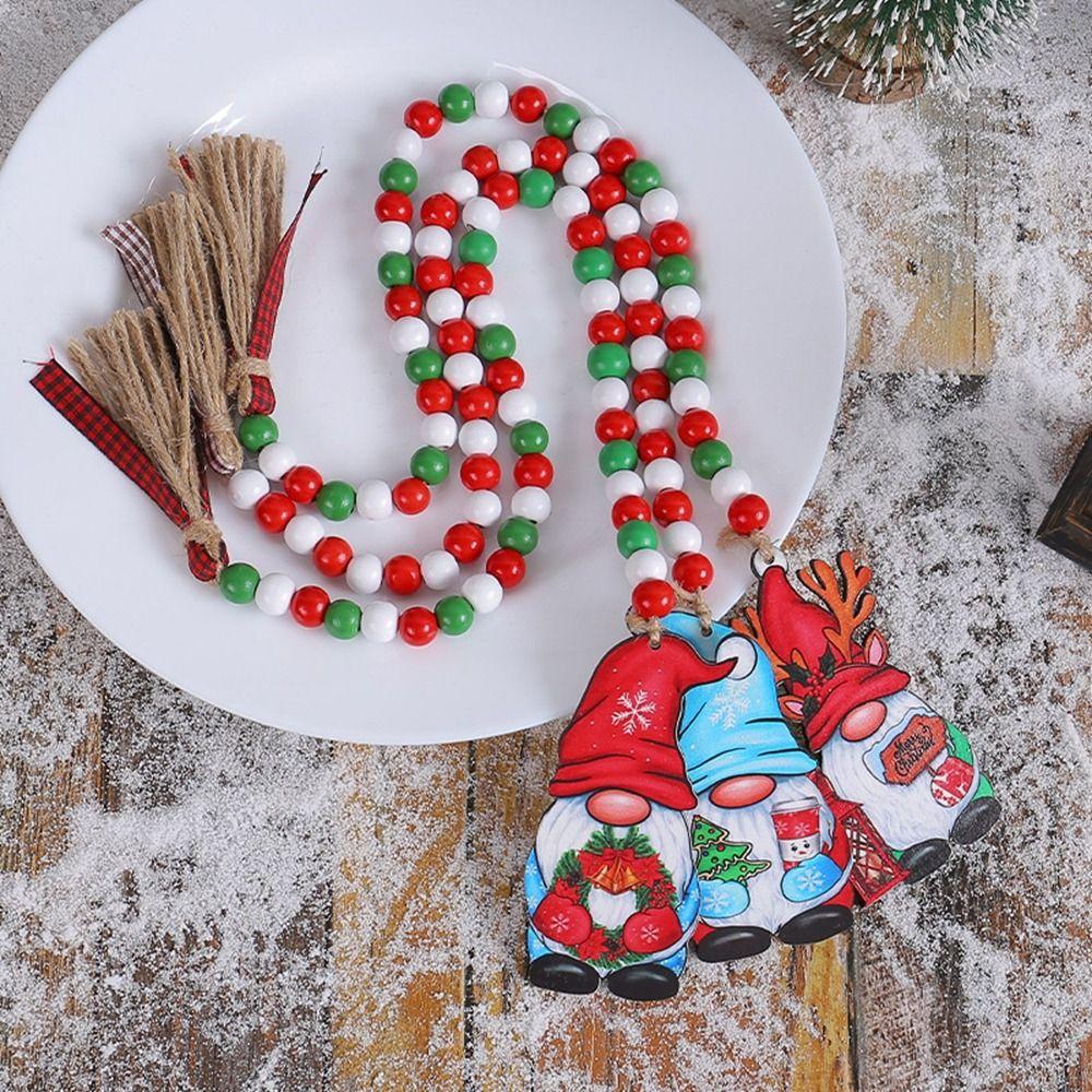 Wooden Santa Claus Pendant With Hemp Rope Car Pendant Funny Faceless Doll Wooden Beads New Year
Wooden Santa Claus Pendant With Hemp Rope Car Pendant Funny Faceless Doll Wooden Beads New Year