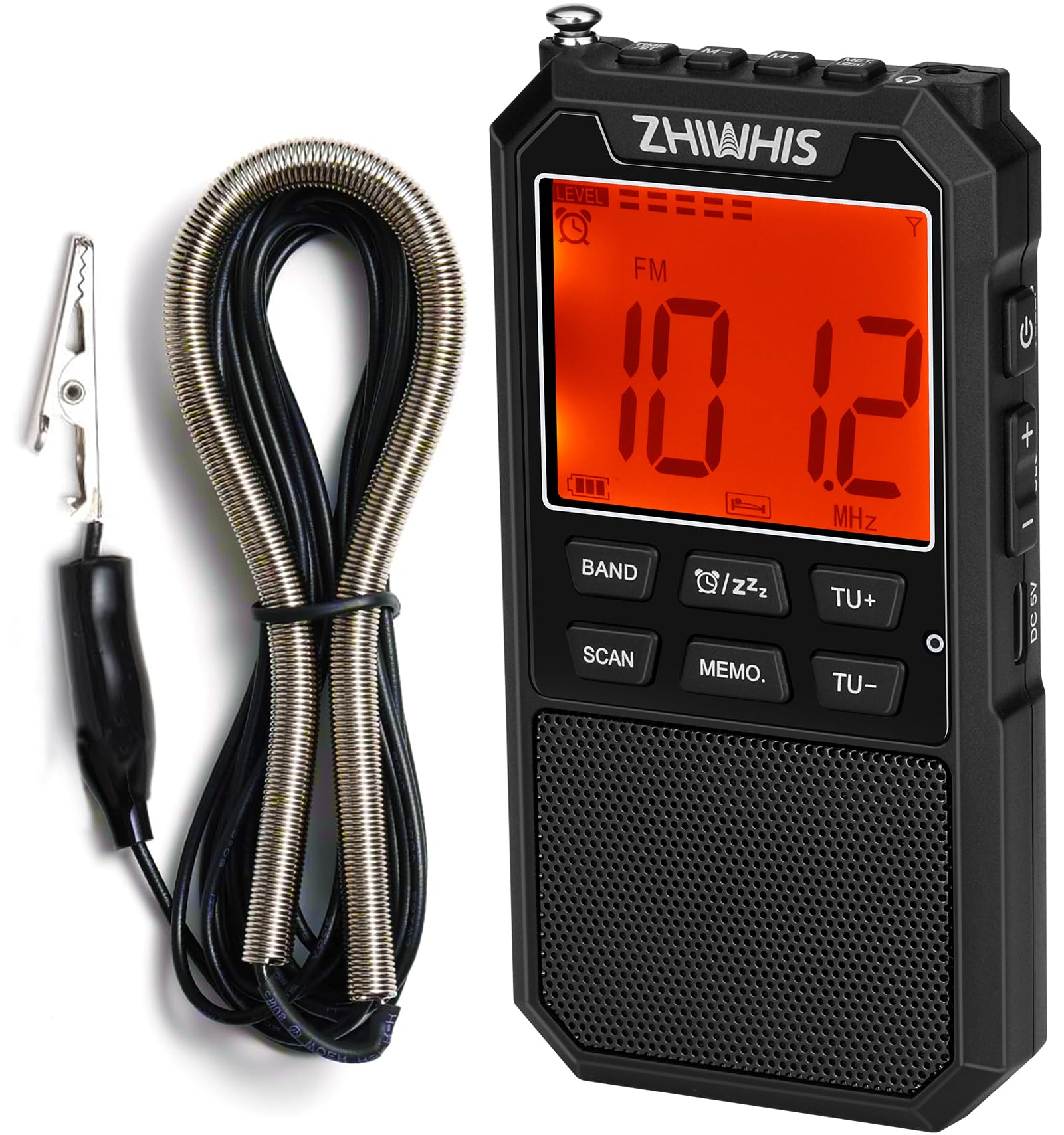 ZHIWHIS Small Radio Compatible with FM Large Power Lock Rechargeable Portable DSP Stereo Receiver with Extension Antenna Portable Lightweight Compact
ZHIWHIS Small Radio Compatible with FM Large Power Lock Rechargeable Portable DSP Stereo Receiver with Extension Antenna Portable Lightweight Compact