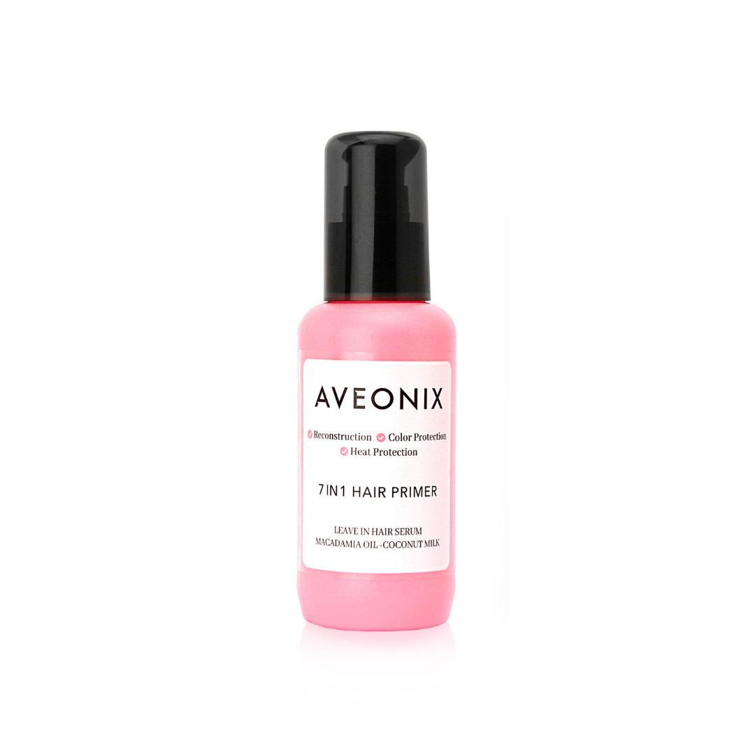 AVEONIX 7in1 Hair Primer Leave In Hair Serum 100 ml - wielofunkcyjne serum bez spłukiwania do włosów
AVEONIX 7in1 Hair Primer Leave In Hair Serum 100 ml - wielofunkcyjne serum bez spłukiwania do włosów