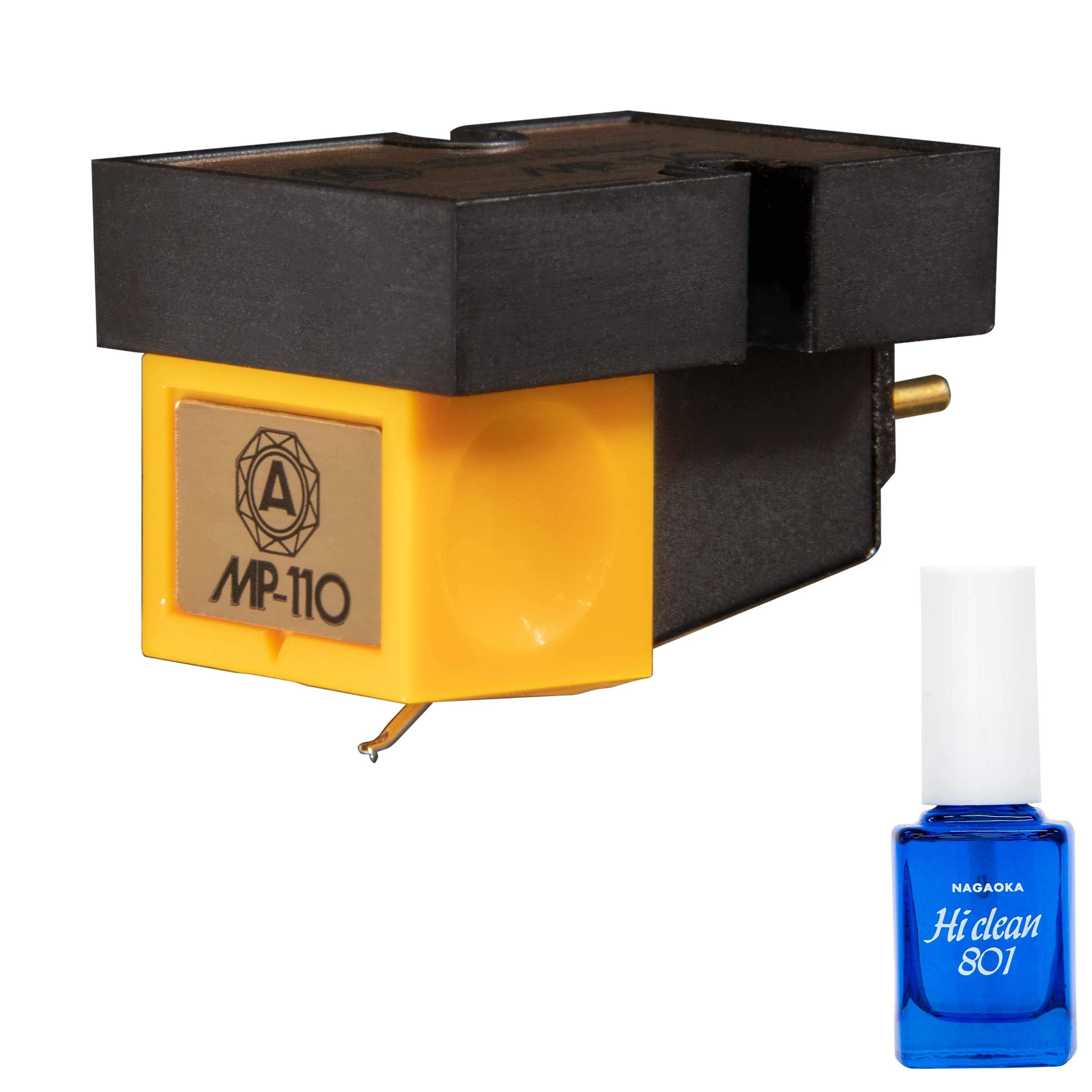 NAGAOKA MP type stereo cartridge single unit record needle cleaning liquid set MP-110
NAGAOKA MP type stereo cartridge single unit record needle cleaning liquid set MP-110