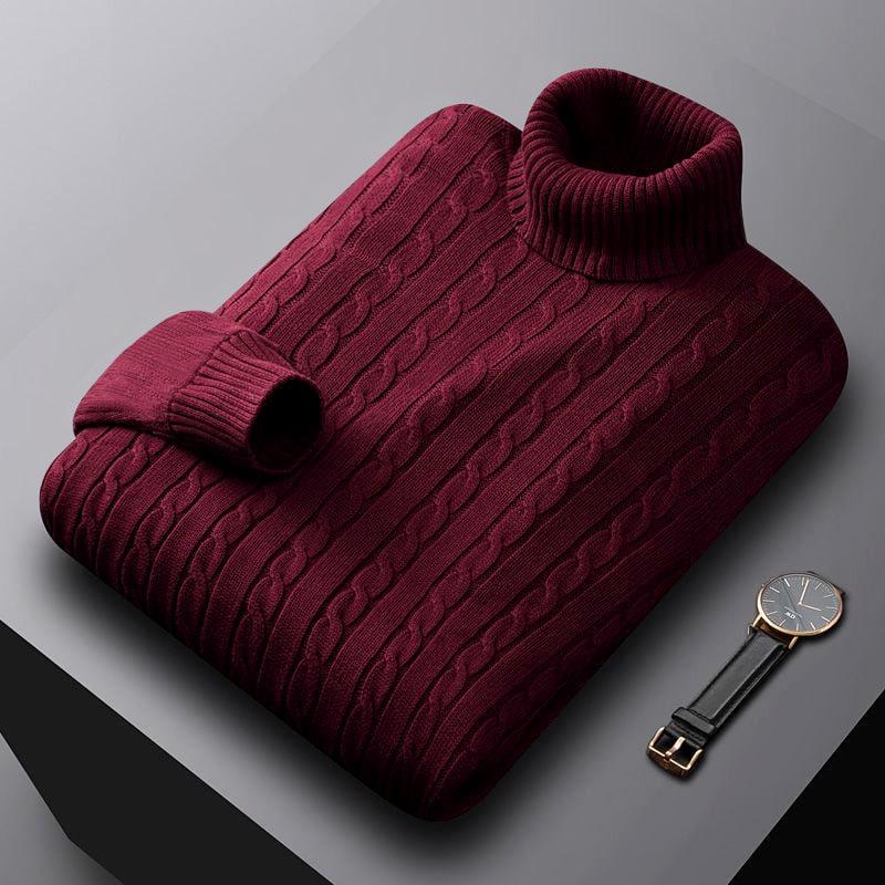 2025 Trendy Men s High Neck Loose Knit Pullover Sweater - Solid Color, Plus Size, Korean Style for Autumn/Winter M вина червоного кольору
2025 Trendy Men s High Neck Loose Knit Pullover Sweater - Solid Color, Plus Size, Korean Style for Autumn/Winter M вина червоного кольору