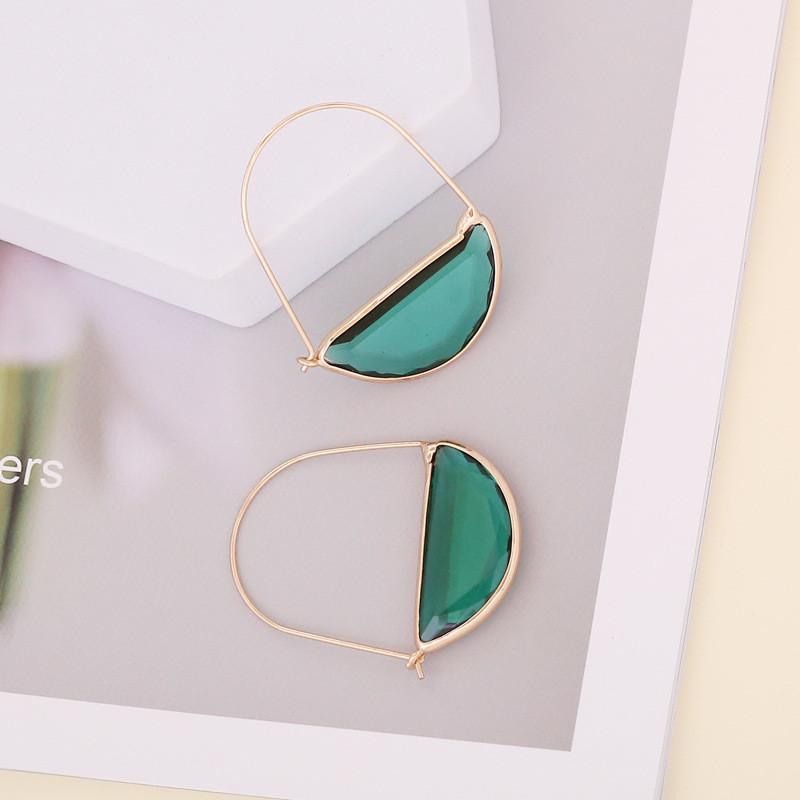 Pinkdudu Multi-Color Glass Geometric Lock Earrings Bold Statement Dangles with Colorful Crystal Accents PD653 зелёный
Pinkdudu Multi-Color Glass Geometric Lock Earrings Bold Statement Dangles with Colorful Crystal Accents PD653 зелёный