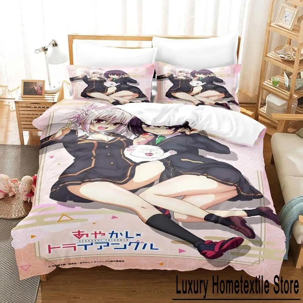 3D Anime Ayakashi Triangle Bedding Set Single Twin Full Queen King Size Bed Set Adult Kid Bedroom Duvet cover Sets Home Textiles Tool 70x133cm 2pcs
3D Anime Ayakashi Triangle Bedding Set Single Twin Full Queen King Size Bed Set Adult Kid Bedroom Duvet cover Sets Home Textiles Tool 70x133cm 2pcs