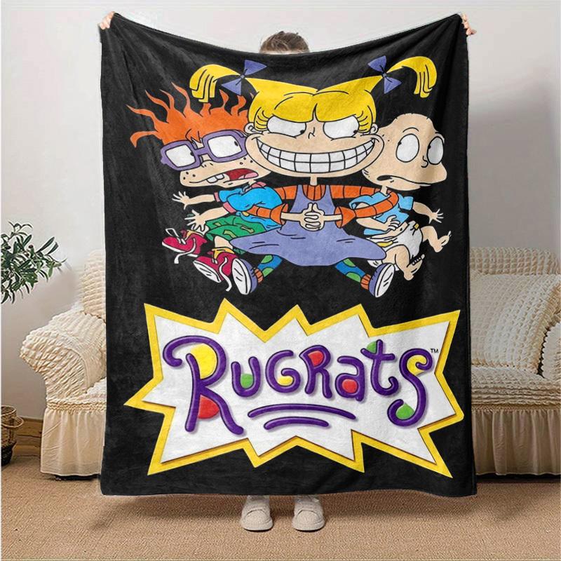 1pc Rugrats Home Decor: Cozy Flannel Blanket, Perfect Gift for Bedroom, Living Room, Travel, Camping, Car, Beach, Office Naps, Ideal Sofa Throw, Outdo 130x150cm
1pc Rugrats Home Decor: Cozy Flannel Blanket, Perfect Gift for Bedroom, Living Room, Travel, Camping, Car, Beach, Office Naps, Ideal Sofa Throw, Outdo 130x150cm