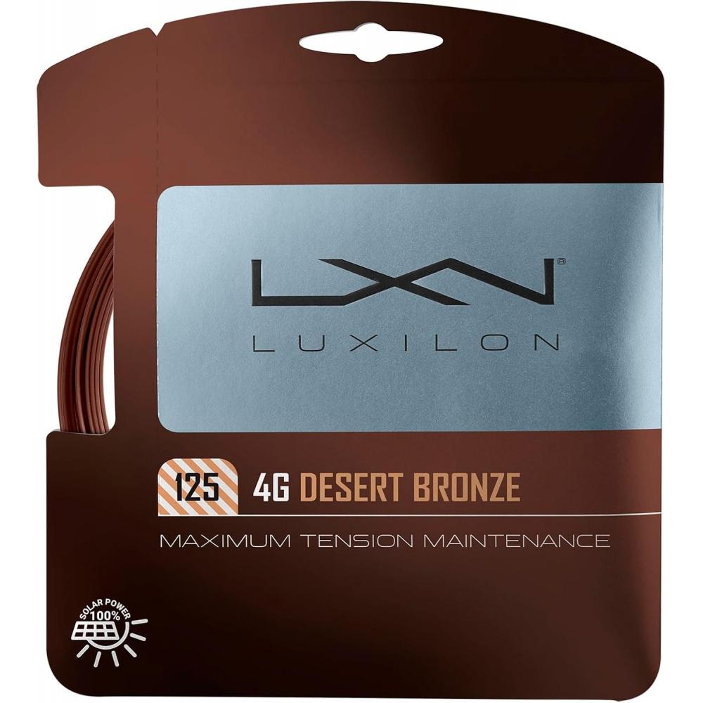 Струны для тенниса Luxilon Gut, катушка 200 м, 4 г, монофиламент, цвет Desert Bronze, 1,25 мм
Струны для тенниса Luxilon Gut, катушка 200 м, 4 г, монофиламент, цвет Desert Bronze, 1,25 мм