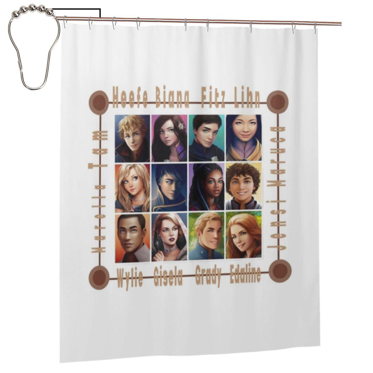 Keeper Of The Lost Cities Character Shower Curtain Bathroom Polyester Waterproof Bath Curtains With Hooks W60H190(CM)-1 Pcs
Keeper Of The Lost Cities Character Shower Curtain Bathroom Polyester Waterproof Bath Curtains With Hooks W60H190(CM)-1 Pcs