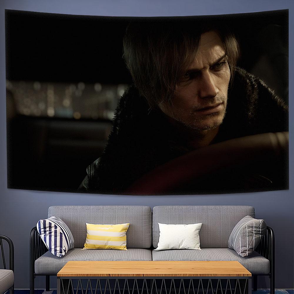LLeon KKennedy Poster Printed Tapestry RResident EEvil Hippie Style Wall Hanging Home Decor Room Aesthetic Background Cloth 74x94cm(29x37in)
LLeon KKennedy Poster Printed Tapestry RResident EEvil Hippie Style Wall Hanging Home Decor Room Aesthetic Background Cloth 74x94cm(29x37in)